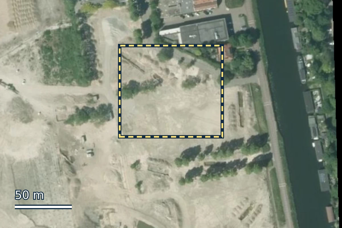 Merwede: Historical aerial view · orientation area